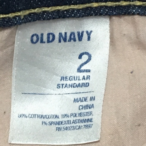 OLD NAVY DIVA BOOTCUT DARK WASH AUTHENTIC SIZE 2 - Picture 8 of 14